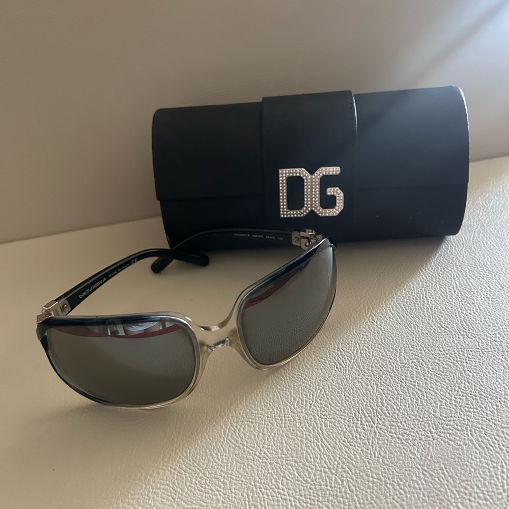 DG Black and Silver Sunglasses